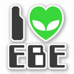 Adesivo I EBE Alienígena