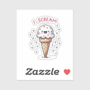 Adesivo I Gritar Cone with Sprinkles