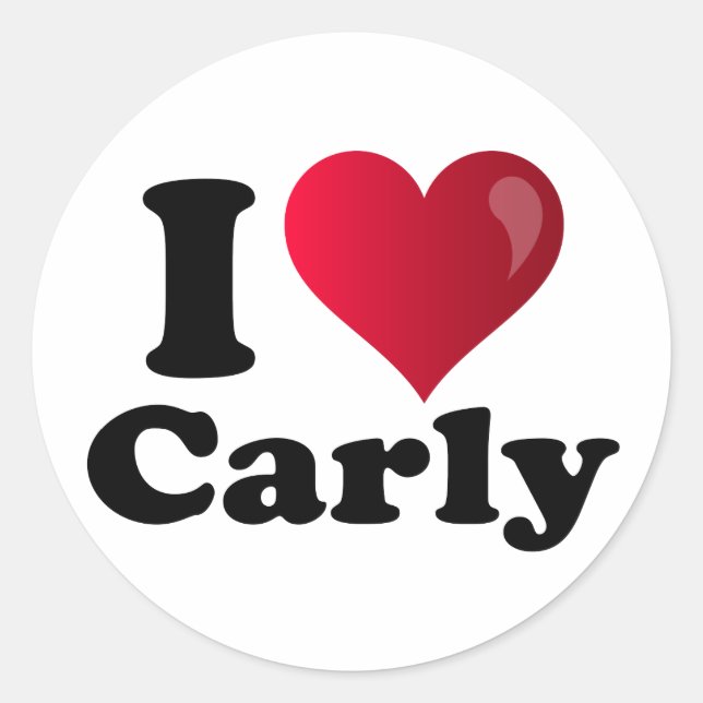 Adesivo I Heart Carly Fiorina (Frente)