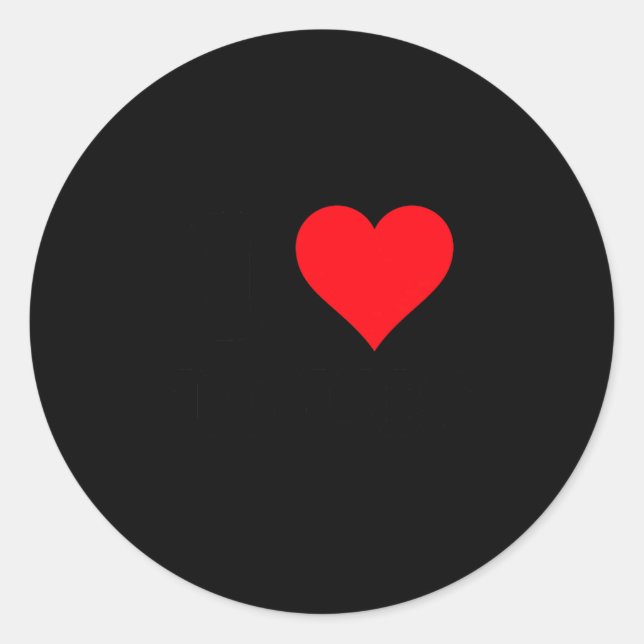 Adesivo I Heart Louis First Name I Love D Stuff Premium Tr (Frente)