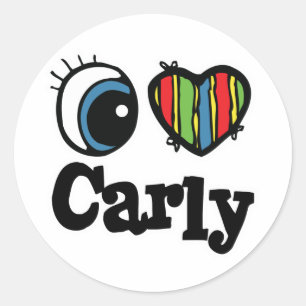 Adesivo I Heart (Love) Carly