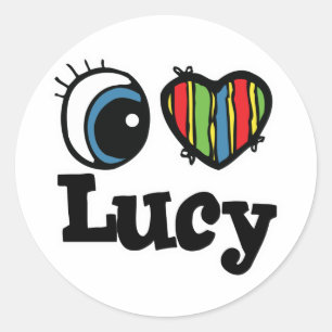 Adesivo I Heart (Love) Lucy