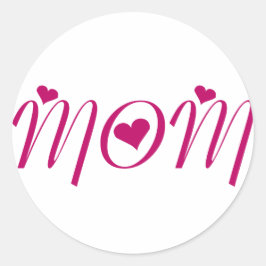 Adesivo I Heart MOM