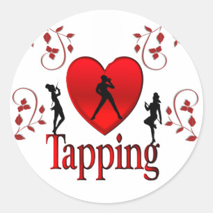 Adesivo I Heart Tap Dance