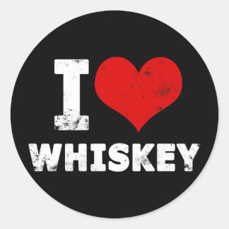 Adesivo I Heart Whiskey