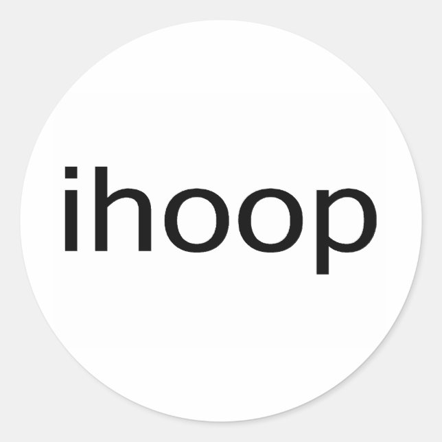 Adesivo I Hoop (Frente)