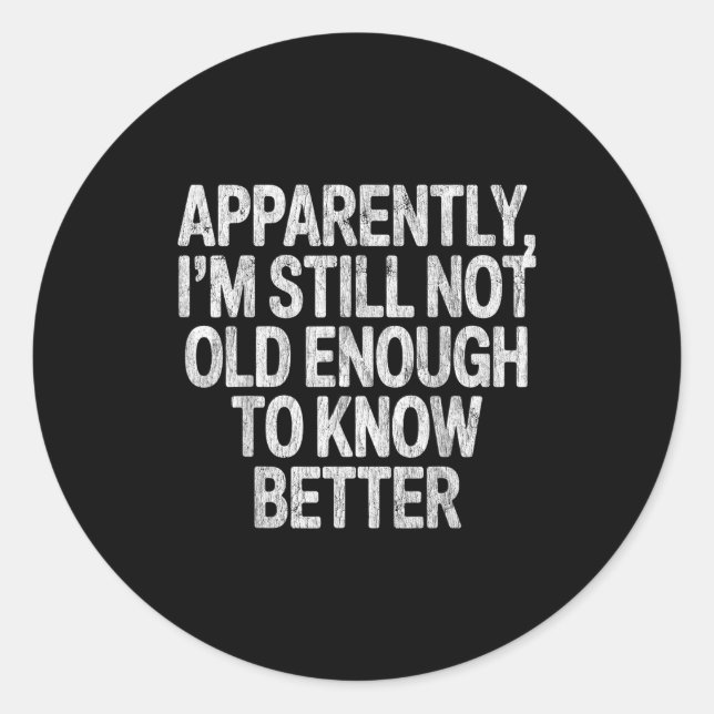 Adesivo I Like My Husband A Little Bit Younger Saying Sarc (Frente)