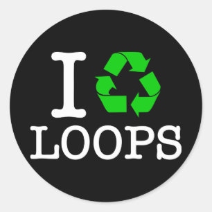 Adesivo I Loops de Reciclar