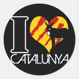 Adesivo I Love Catalunya