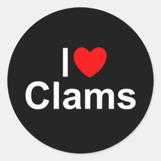 Adesivo I Love (Heart) Clams