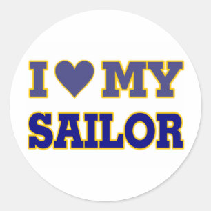 Adesivo I Love (Heart) My Sailor