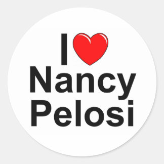 Adesivo I Love (Heart) Nancy Pelosi