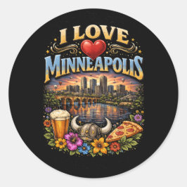 Adesivo I Love Minneapolis