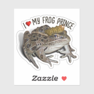 Adesivo I Love My Frog Prince