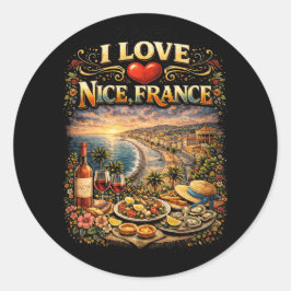 Adesivo I Love Nice