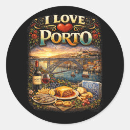 Adesivo I Love Porto
