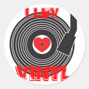 Adesivo I Luv Vinyl