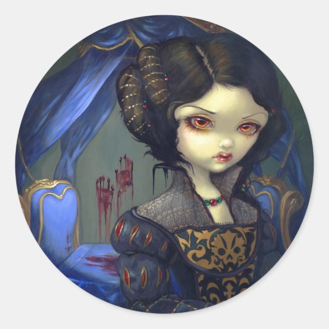 Adesivo "I Vampiri: Bellissimo Letto" (Frente)