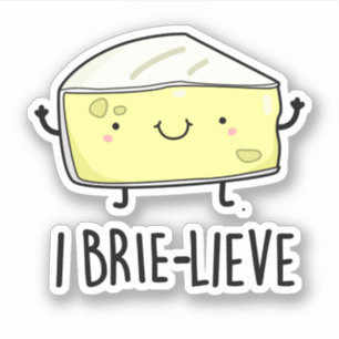 Adesivo I Vedante de Queijo Brie Positivo Brie-vivo