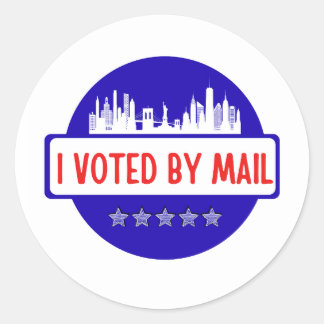 Adesivo I Voted by Mail