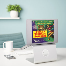 Adesivo I was a teenage squirrel