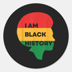 Adesivo Iam Black History, Black History Month, Pride Of