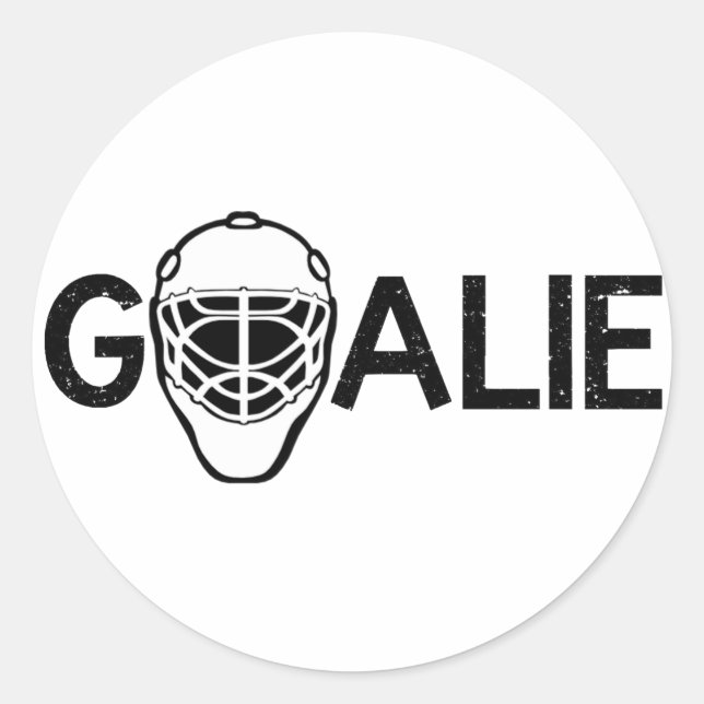 Adesivo Ice Hockey Goalie (Frente)