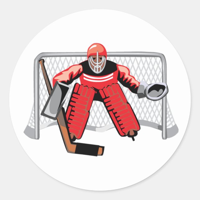 Adesivo Ice Hockey Goalie Stickers (Frente)