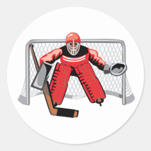 Adesivo Ice Hockey Goalie Stickers