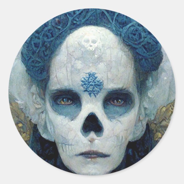 Adesivo Ice Witch 2 Fantasy Sci-Fi (Frente)