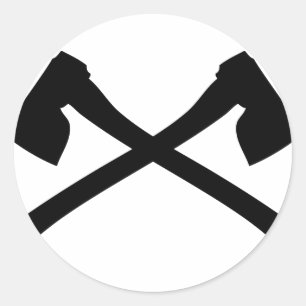Adesivo ícone ax ax cruzado