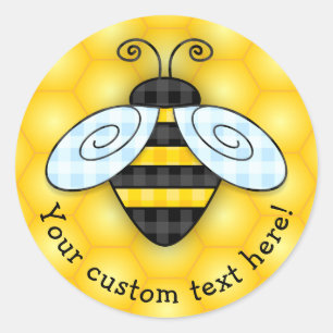 Adesivo Ícone Buzzing Bumblebee e Honeycomb