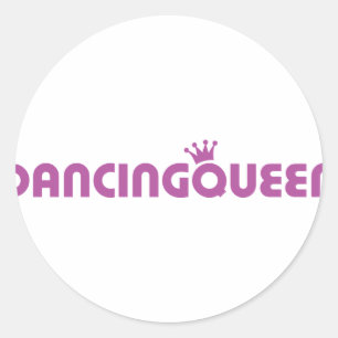 Adesivo ícone da rainha da dança