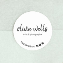 Ícone de Fonte Social de Script Manuscrito Simples