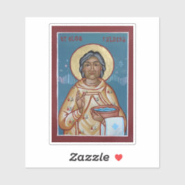 Adesivo Ícone de Rua. Olga do esguicho do Alaska