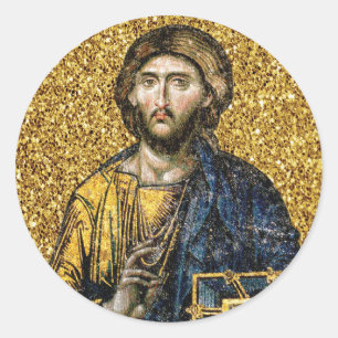 Adesivo Ícone De Sophia Do Cristo De Jesus Ortodox