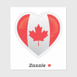 Adesivo Ícone do Amor do Canadá
