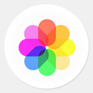 Adesivo ícone do App das fotos do iOS