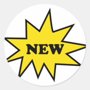 Adesivo Ícone do produto novo