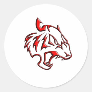 Adesivo Ícone do tigre