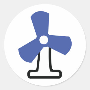 Adesivo ícone do ventilador