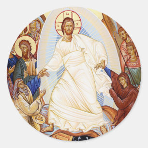Adesivo Ícone Ortodoxo da Ressurreição da Anastase