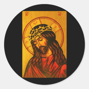 Adesivo Ícone Ortodoxo de Cristo o Noivo