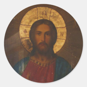 ADESIVO ÍCONE ORTODOXO GREGO DO VINTAGE