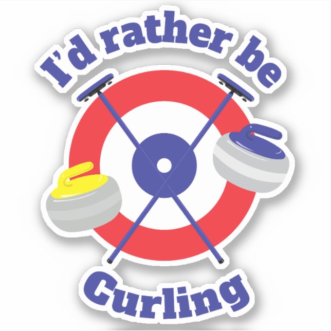 Adesivo Id Preferencialmente Be Curling (Frente)