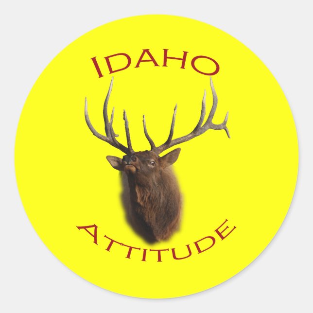 Adesivo Idaho Attitude (Frente)