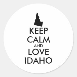Adesivo IDAHO de MANUTENÇÃO e AMOR personalizável