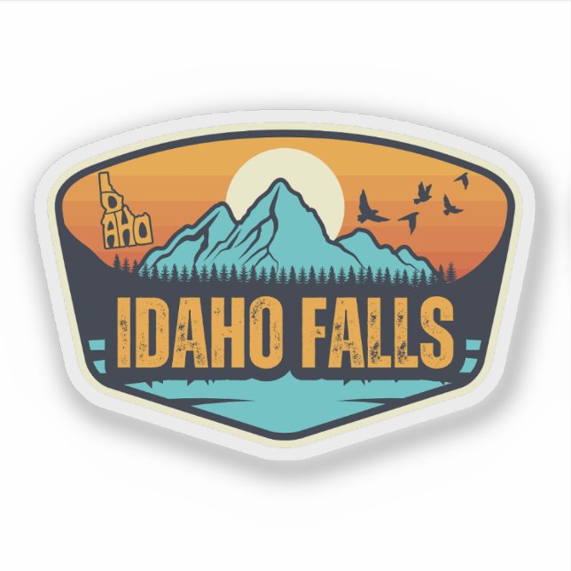 Adesivo Idaho Falls, Idaho (Frente)