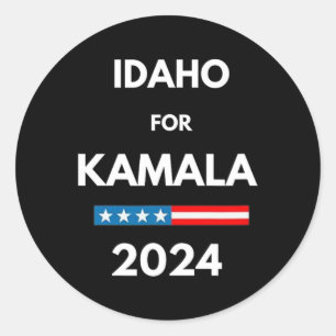 Adesivo Idaho For Kamala 2024 Presidente Eleito Democrata