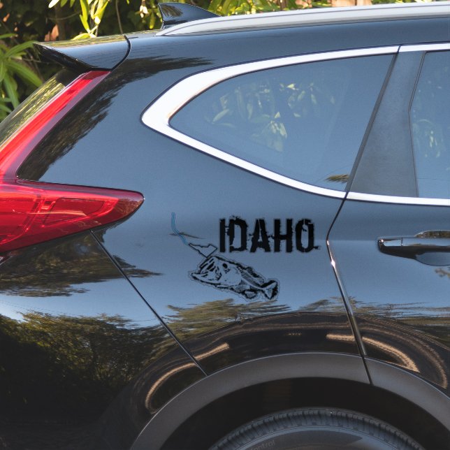 ADESIVO IDAHO INCRÍVEL - UM BASE RUIM (Lado do carro)